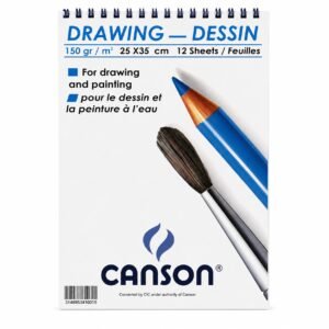 كراسه رسم كانسون ابيض