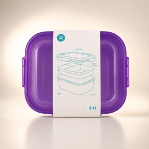 لانش بوكس m-design 2.1L بنفسجي