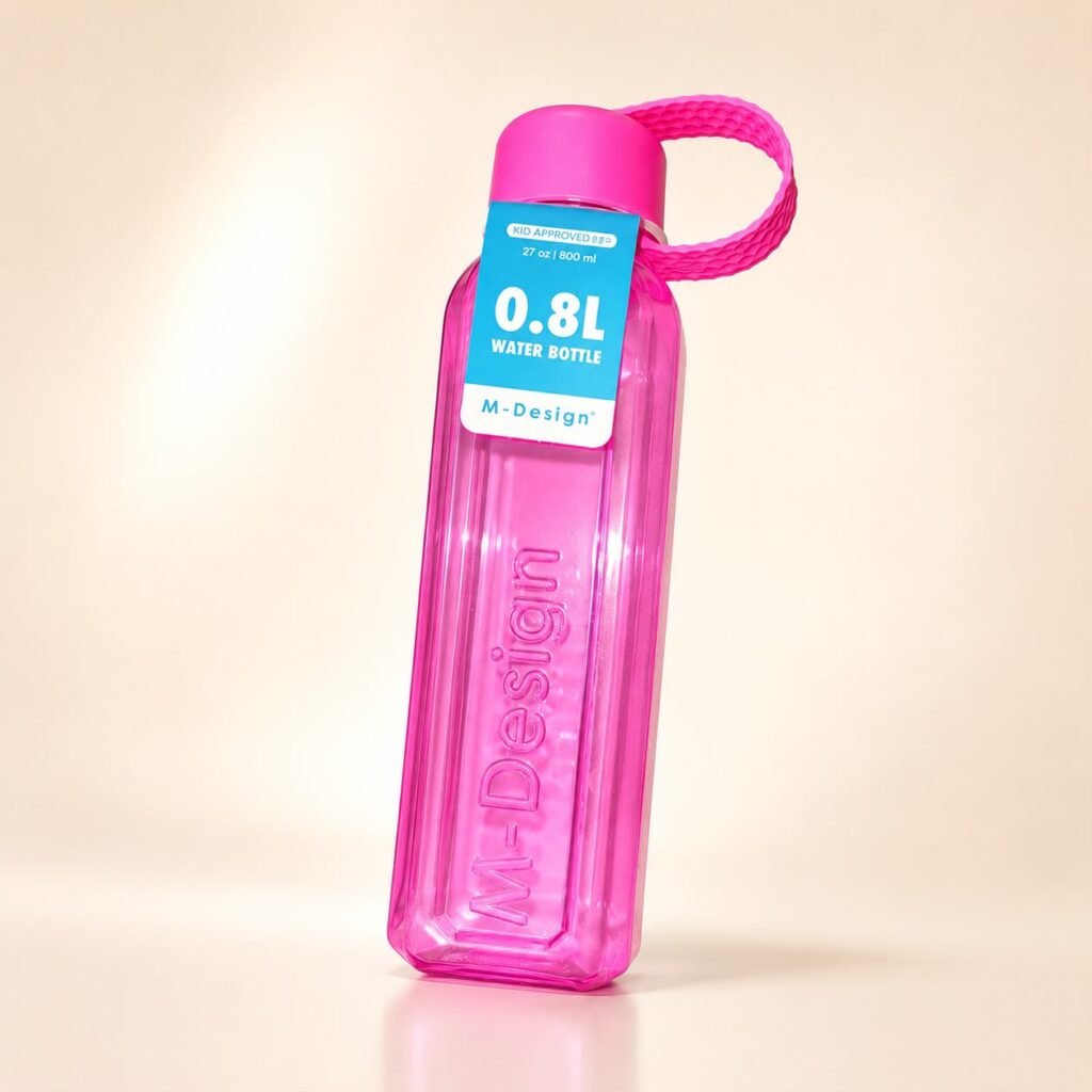 زجاجة M Design 800ml بينك
