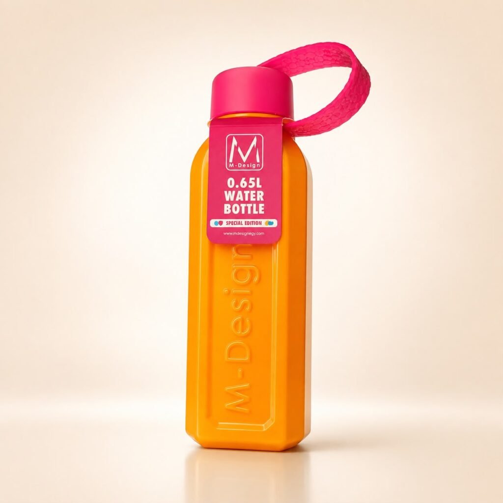 زجاجة M Design 650ml برتقالي