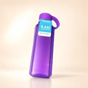 زجاجة M Design 650ml بنفسجي
