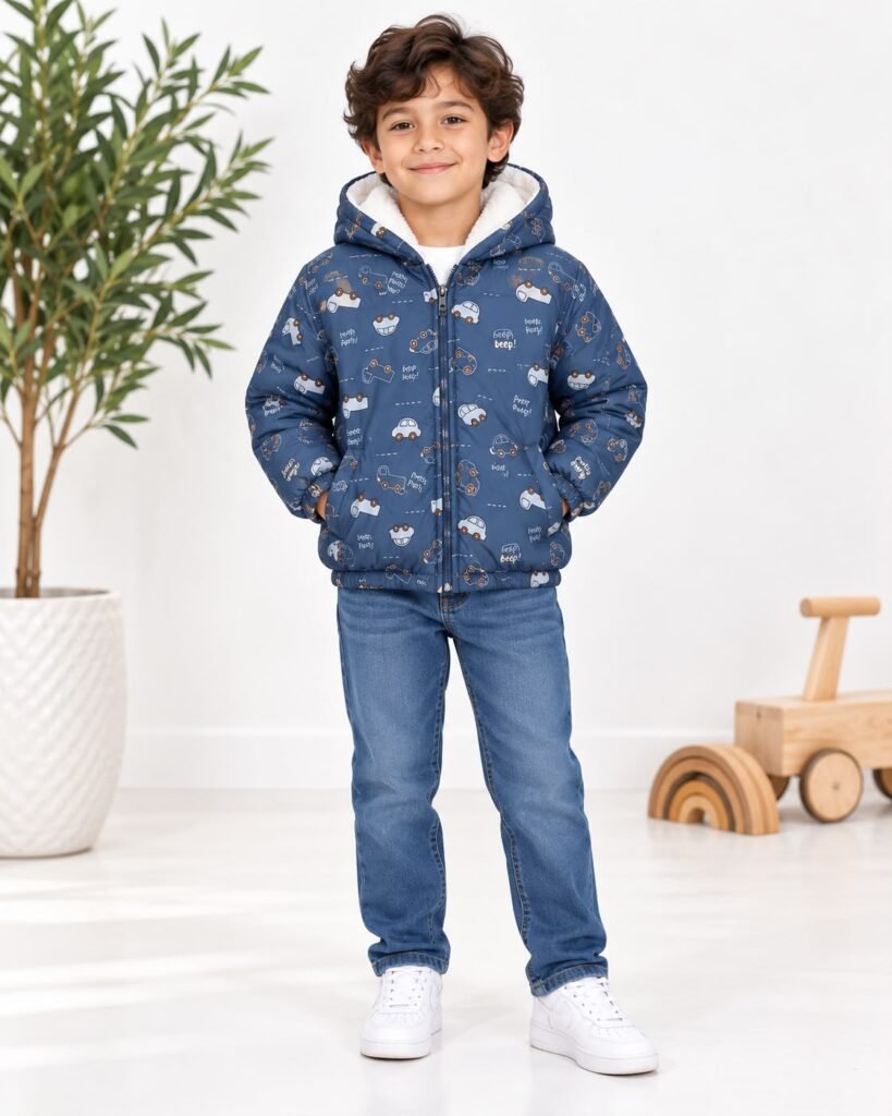 Boys Printed Jacket